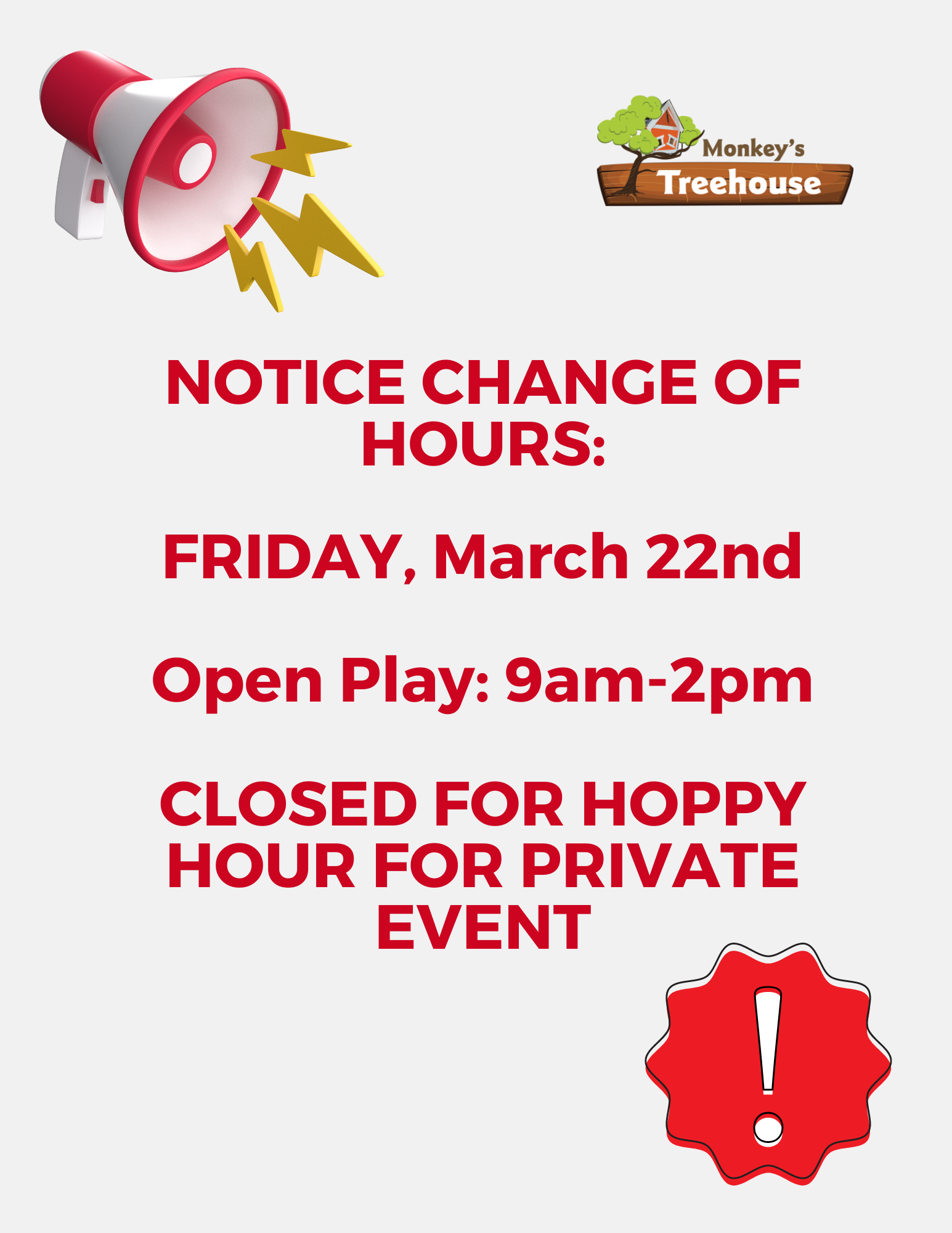 Delayed Opening due to weather conditions We will open at 10AM today! (4)